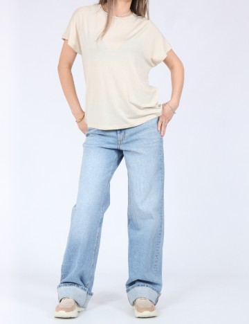 Tricou Vero Moda, bej
