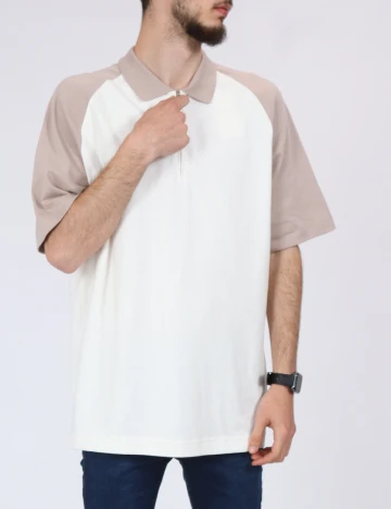 Tricou Oversize Jack&Jones, alb Alb