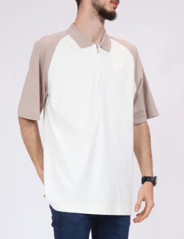 Tricou Oversize Jack&Jones, alb Alb