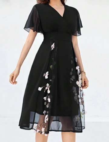 Rochie scurta SHEIN, negru Negru