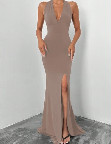 Rochie lunga SHEIN, gri Gri