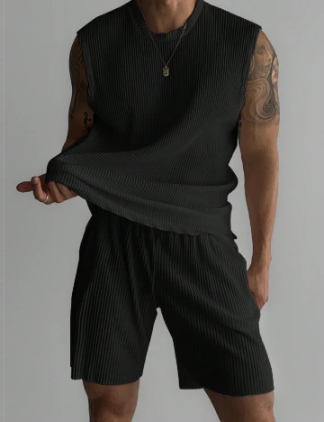 Compleu SHEIN, negru Negru