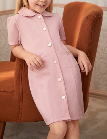 
						Rochie Shein Kids, roz