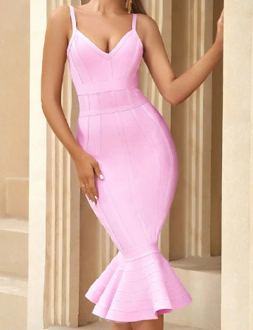 Rochie medie SHEIN, roz Roz