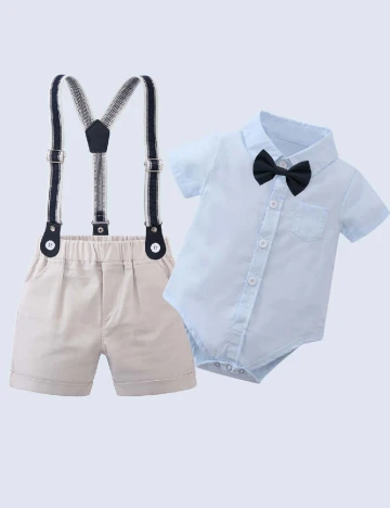 Compleu Shein Kids, albastru