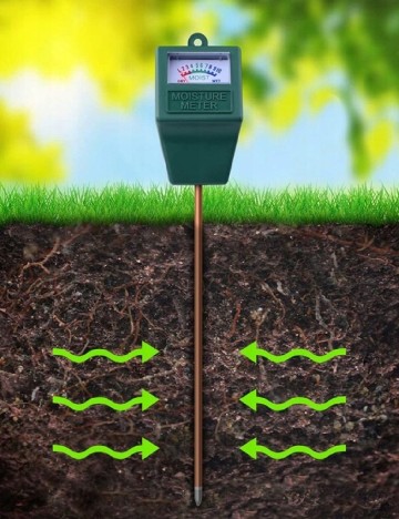 Tester umiditate sol Garden Touch, verde