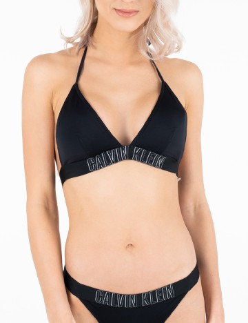 
						Sutien de baie Calvin Klein, negru