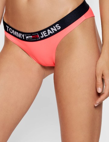 Chilot de  baie Tommy Jeans, corai
