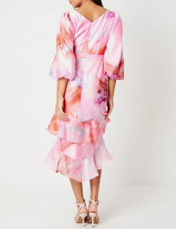 Rochie medie Coast, roz Roz