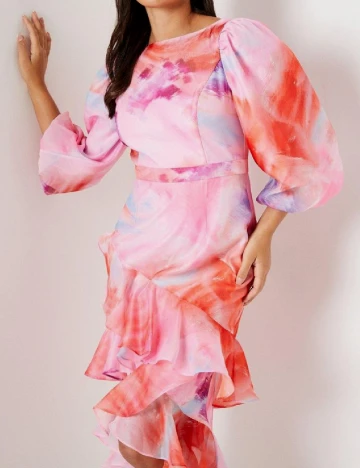 Rochie medie Coast, roz Roz