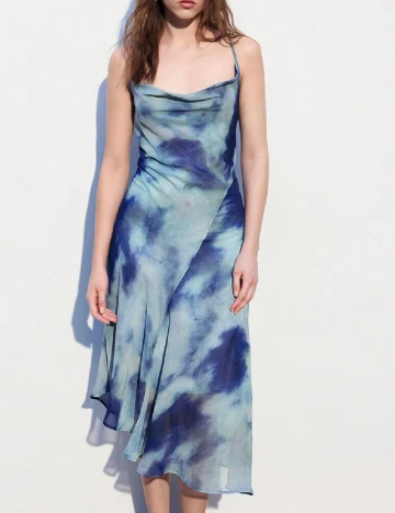 Rochie medie SHEIN, albastru Albastru