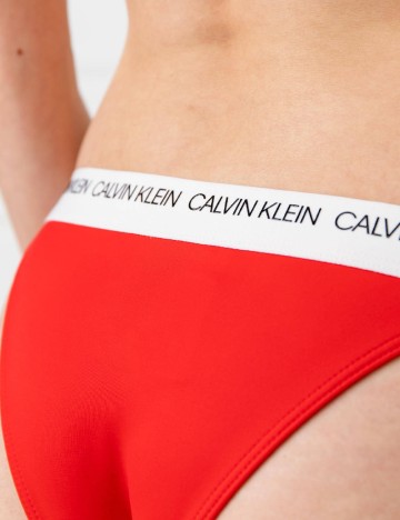 Chilot de  baie Calvin Klein, rosu