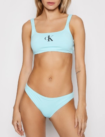 Chilot de  baie Calvin Klein, bleu