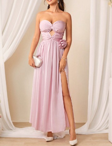 
						Rochie lunga SHEIN, roz