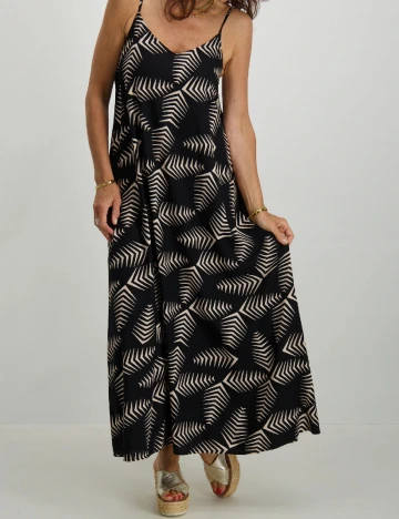 Rochie lunga Vero Moda, negru Negru