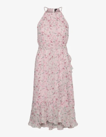 Rochie scurta Vero Moda, roz