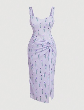 
						Rochie lunga SHEIN CURVE, mov