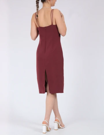 Rochie scurta Only, visiniu