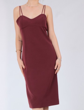 Rochie scurta Only, visiniu