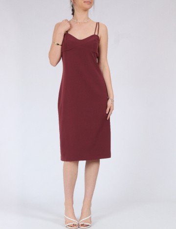 Rochie scurta Only, visiniu