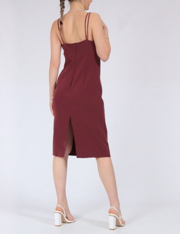 Rochie scurta Only, visiniu