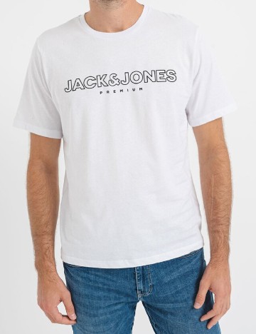 
						Tricou Jack&Jones, alb