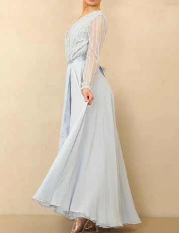 Rochie lunga ASOS, albastru