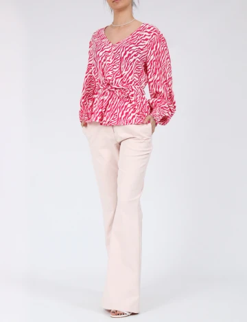 Bluza Only, rosu Roz