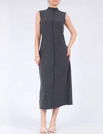 Rochie medie Jacqueline de Yong, gri Gri
