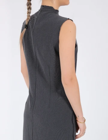 Rochie medie Jacqueline de Yong, gri Gri
