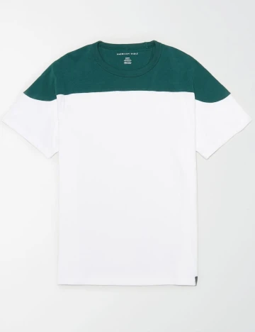 Tricou American Eagle, alb Alb