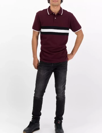 Tricou American Eagle, visiniu Rosu