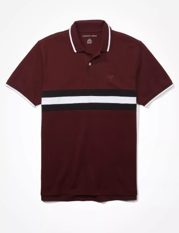 Tricou American Eagle, visiniu Rosu