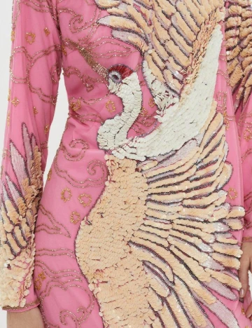 Rochie scurta Coast, roz Roz