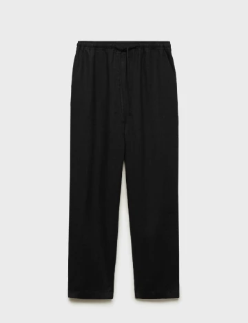 Pantaloni Mango, negru