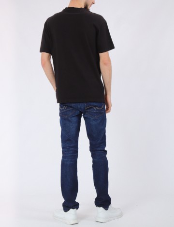 Tricou Oversize American Eagle, negru