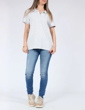 Tricou American Eagle, gri Gri