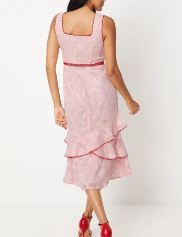 Rochie medie Coast, roz