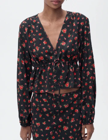 Bluza Mango, floral print