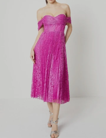 Rochie medie Coast, magenta