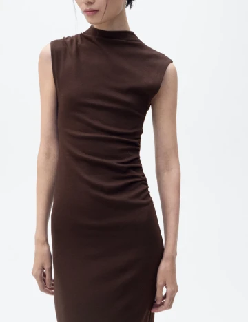 Rochie lunga Mango, maro Maro