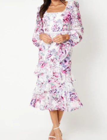 Rochie medie Coast, floral print