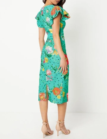 Rochie medie Coast, verde