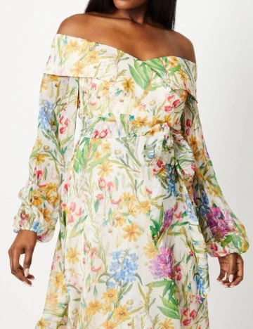 Rochie medie Coast, floral print Floral print