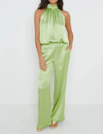 Pantaloni Pretty Lavish, verde Verde