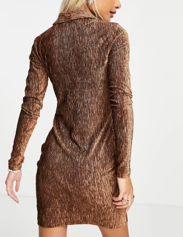 Rochie scurta DAISY STREET, maro Maro