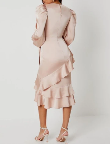 Rochie medie Coast, crem Crem