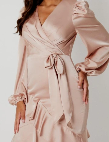 Rochie medie Coast, crem Crem