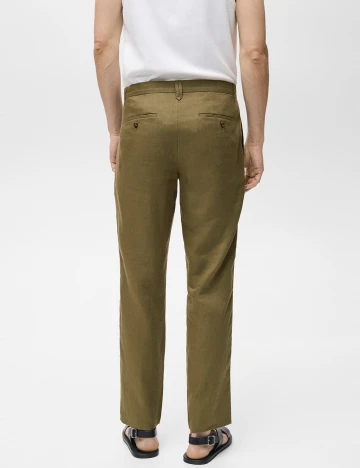 Pantaloni Mango, verde