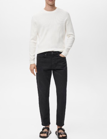 
						Blugi Mango, negru